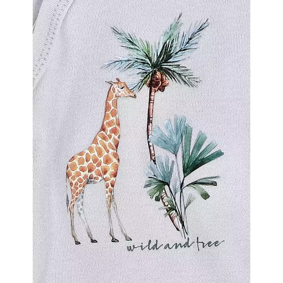 Nini Body Langarm Herbst, Winter grau