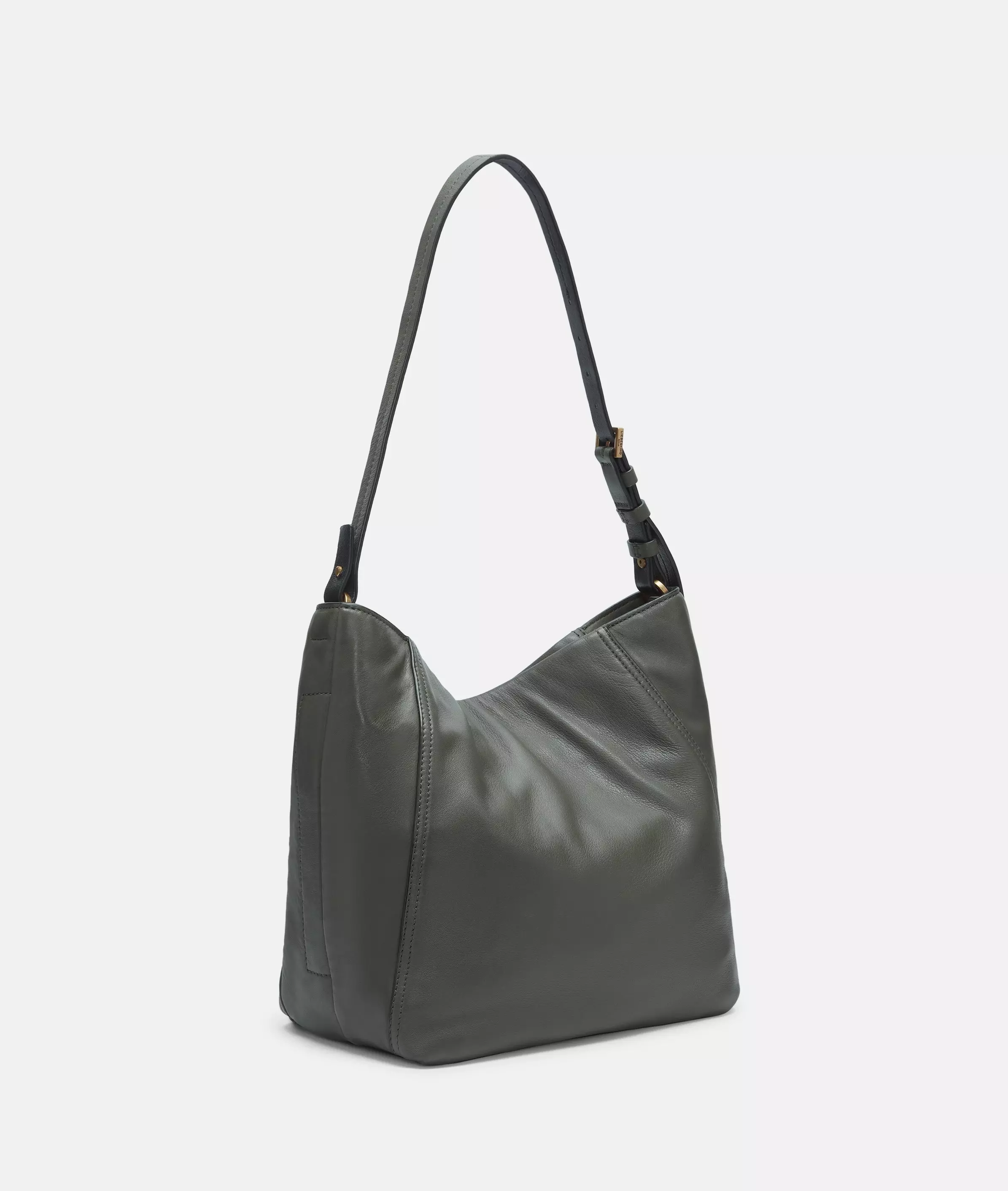 Chudy Hobo M Spacious leather shoulder bag