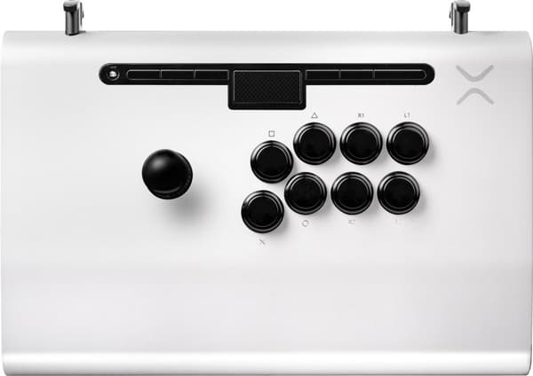 PDP Gaming Victrix Pro FS Arcade Fight Stick - spillkontroller, hvit, PS4 / PS5 / PC