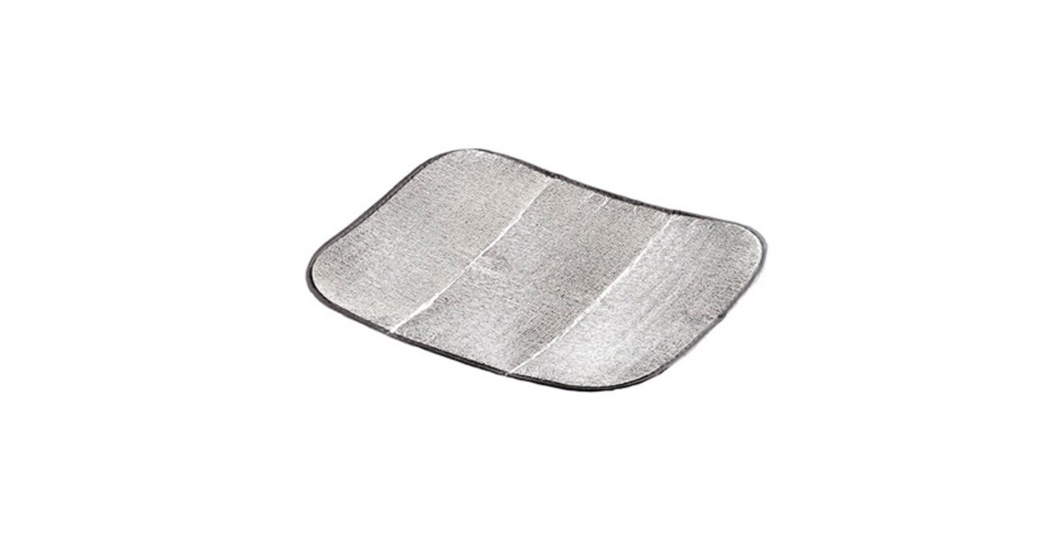High PeakAluminium matje zitkussen  (Zilver, 2 stuks)