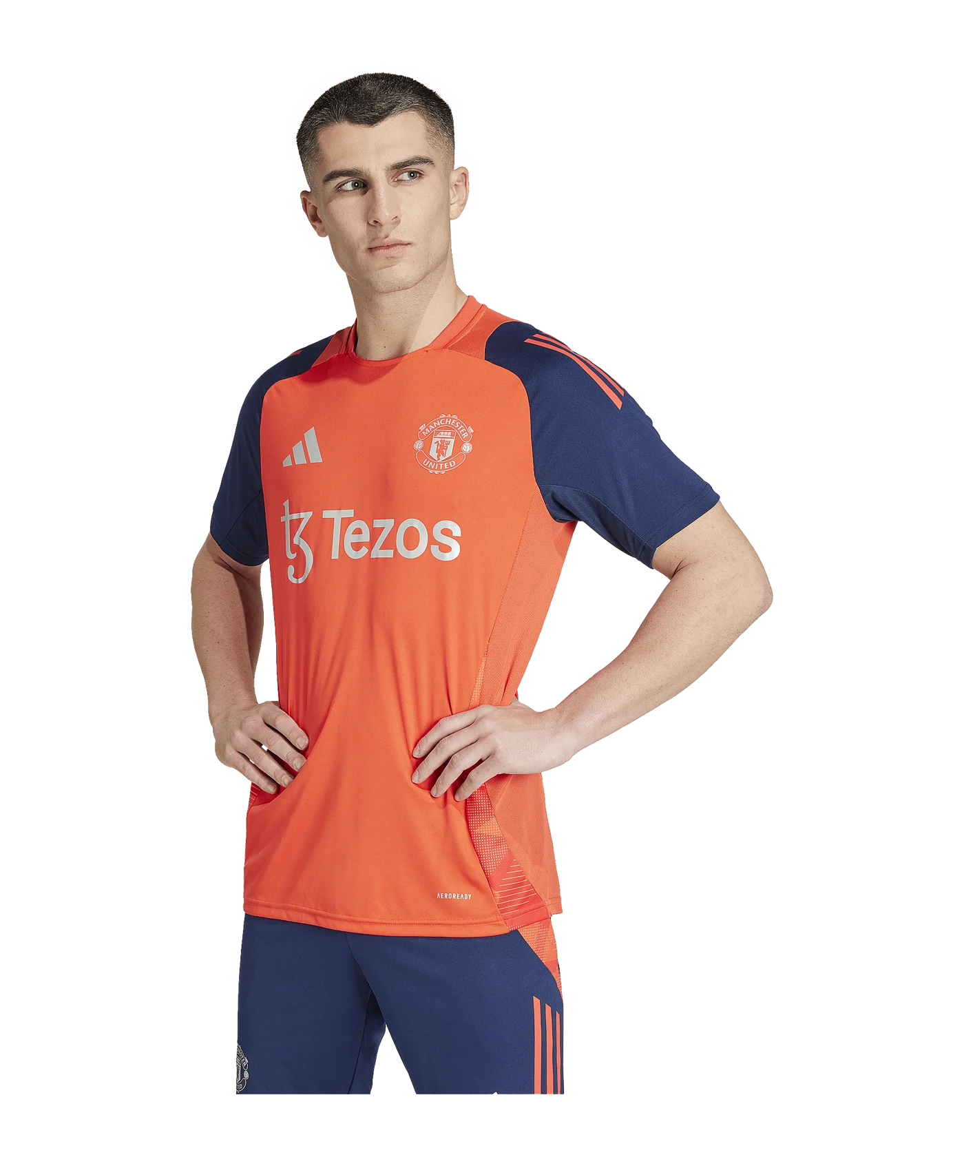 adidas Manchester United Trainingsshirt Rot