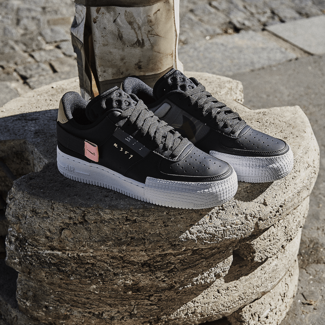 Nike Air Force 1 Drop Type Black