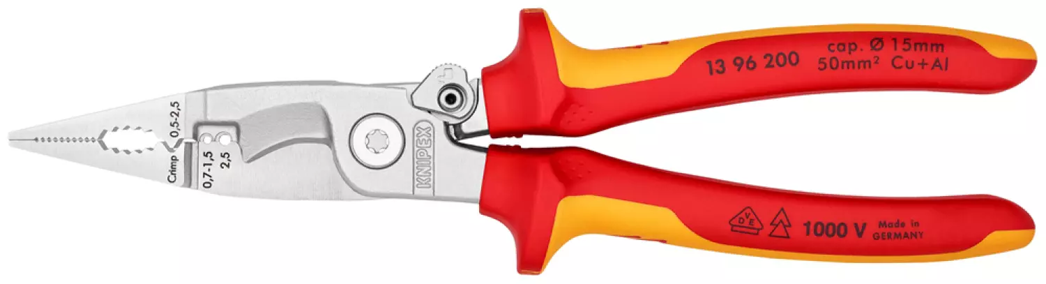 Knipex 1396200 Installatietang - Elektro - 200mm