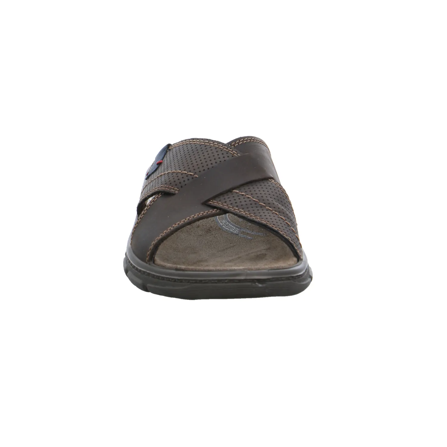 IMAC Offene Schuhe Braun Leder