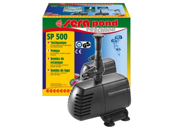 sera SP 500, Luftpumpe, Sort, TÜV, GS, CE, 230 V, 50 Hz