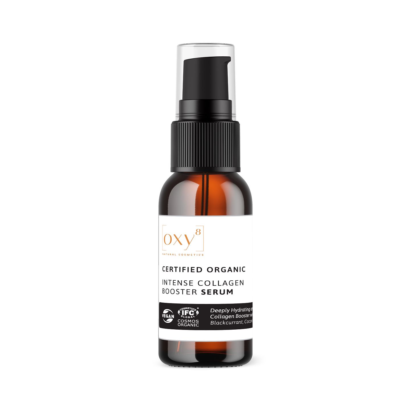 oxy8 Naturkosmetik INTENSE COLLAGEN BOOSTER SERUM - Anti Aging. Glättende Wirkung in wenigen Tagen.
