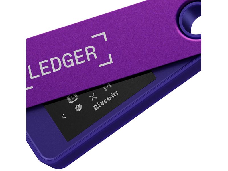 Ledger Nano S Plus Amethyst Purple Crypto-Hardware-Wallet zum Kaufen, Verwalten und Vermehren digitaler Vermögenswerte