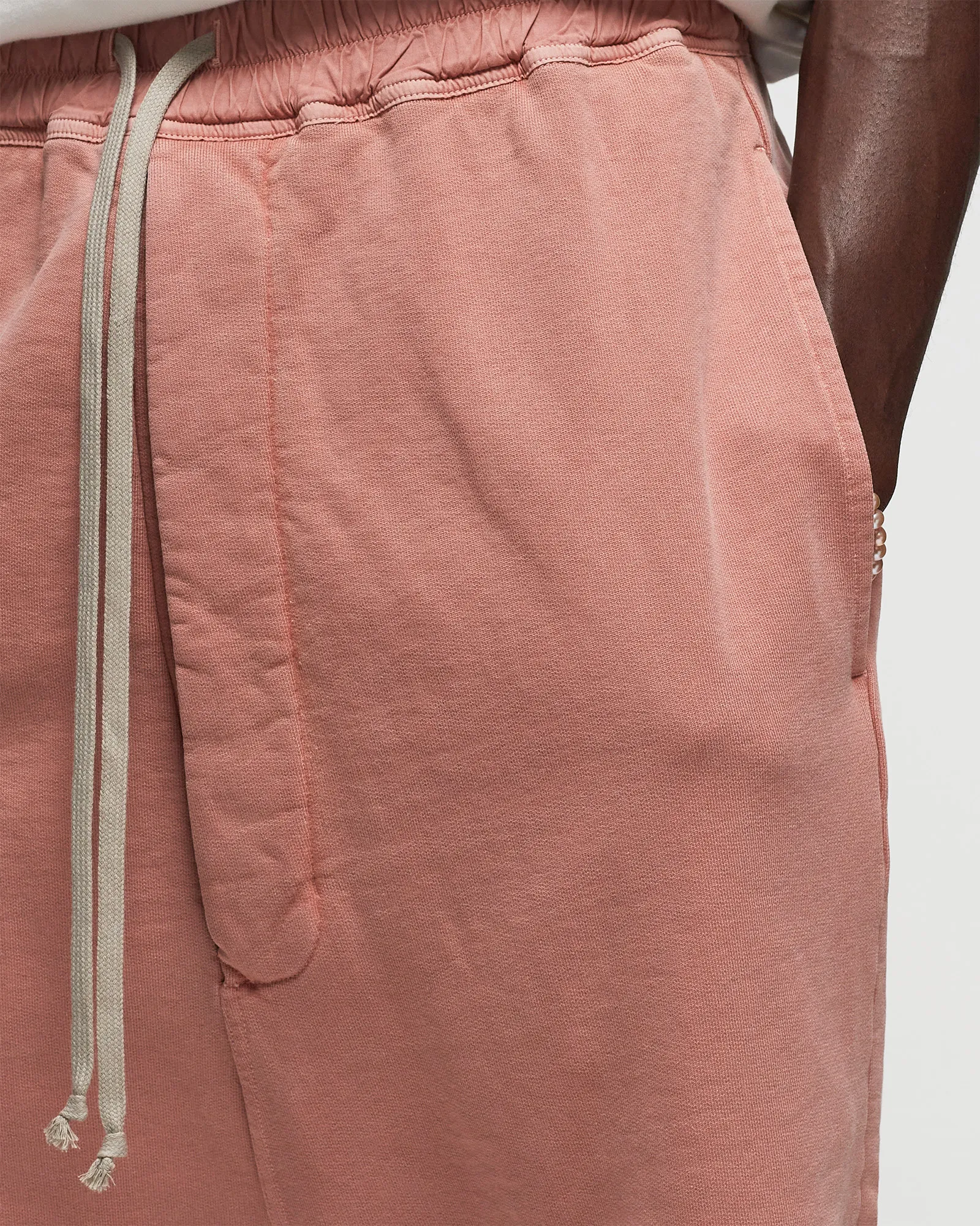 Rick Owens KNIT SWEATPANTS-DRAWSTRING PODS