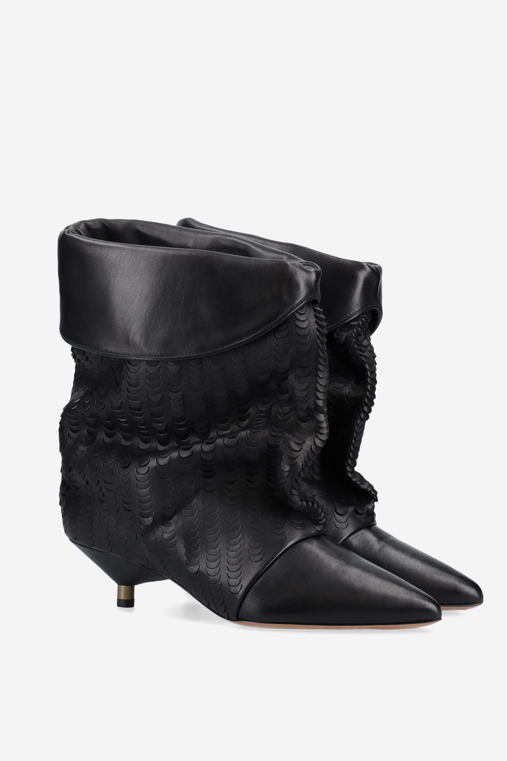 Edrik perforated leather boots