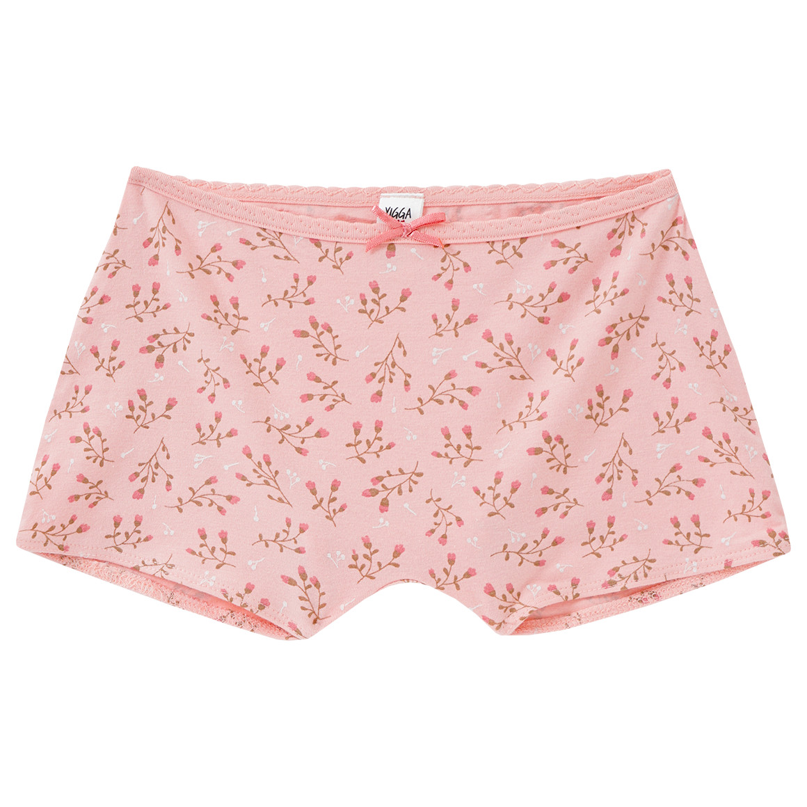 Yigga 3 Mädchen Pantys in verschiedenen Dessins weiss / dunkelgrau / rosa