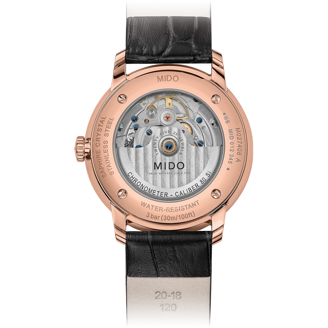 Mido Baroncelli III Caliber 80 Chronometer Si