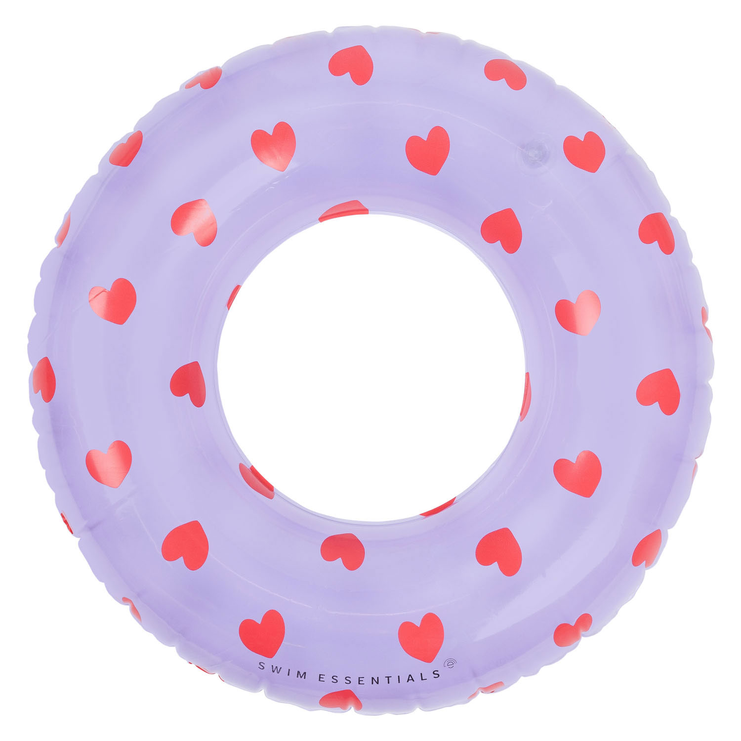Swim Essentials Zwemring Lila Hartjes, 55cm