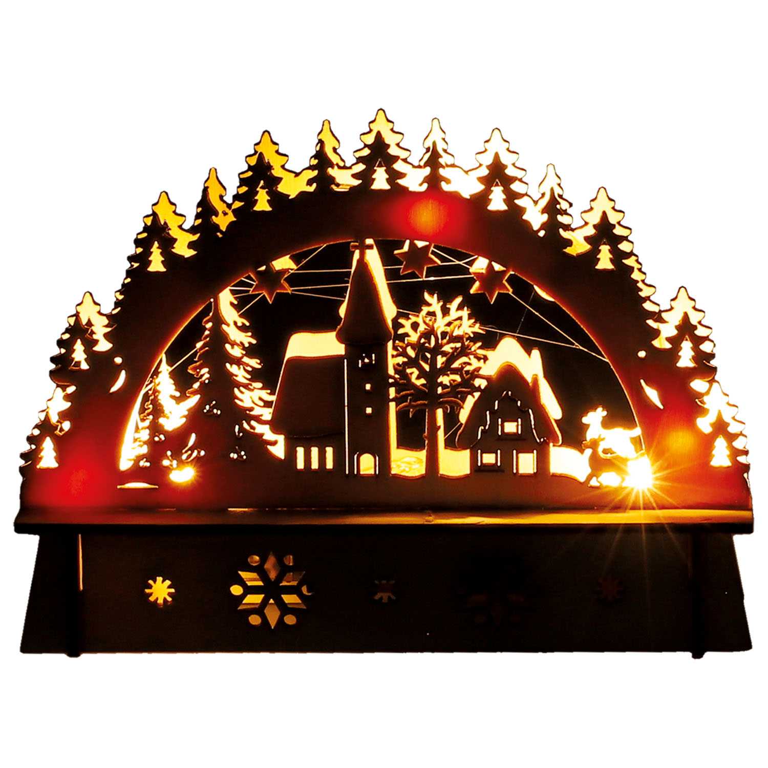 novooo Schwibbogen 5LED mini 15cm