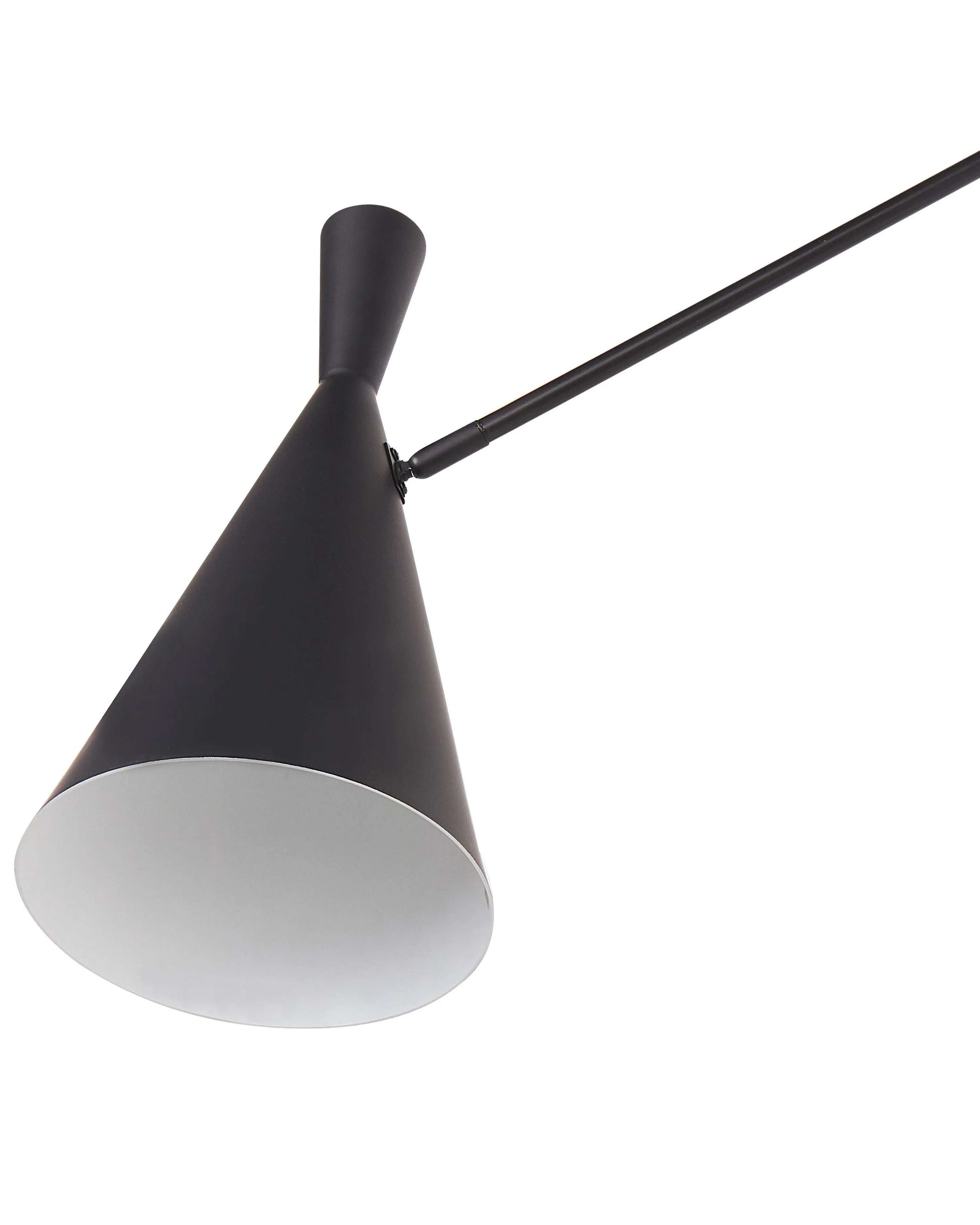 Wandlamp MARISA verstelbaar Metaal Zwart