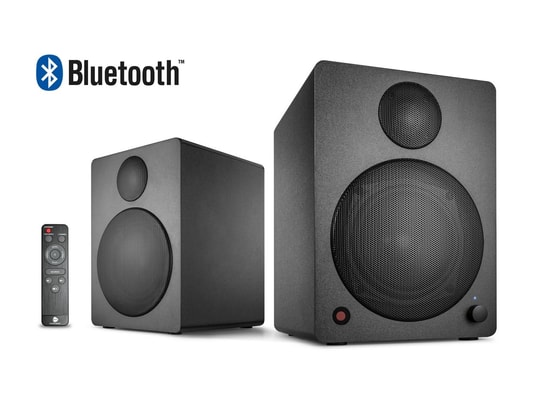WAVEMASTER - Enceinte amplifiée 2.0 Cube neo - kit d'enceintes 2.0 avec streaming câble/bluetoot...