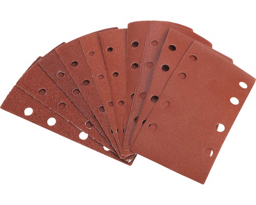 Pattfield excentrische schuurmachine 93 x 185 mm set van 10 stuks, klittenbandsluiting