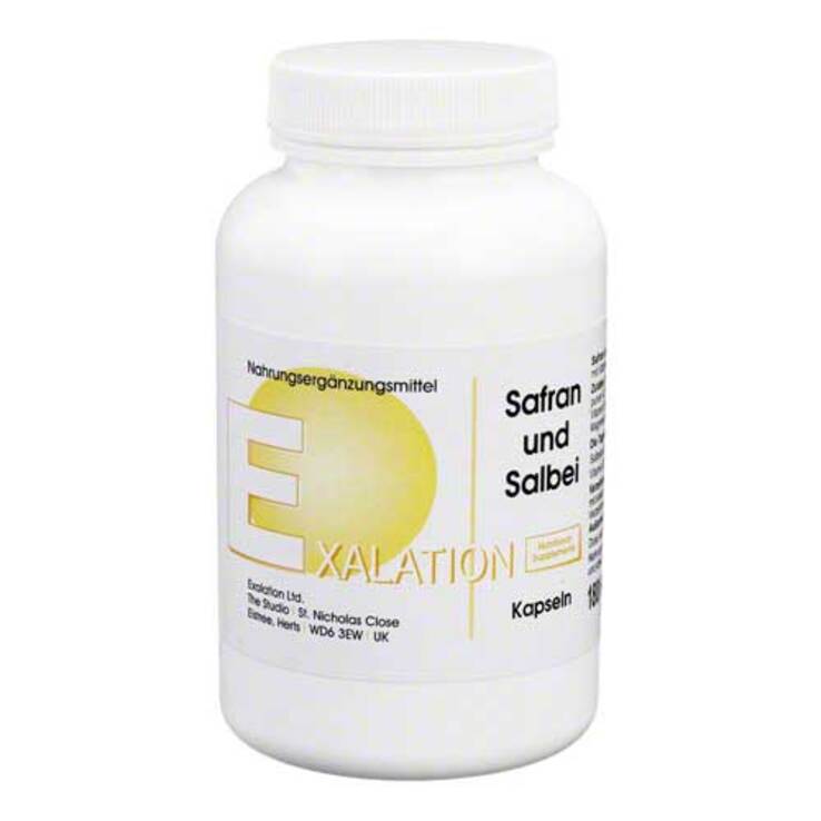 Safran und Salbei Kapseln, 180 St