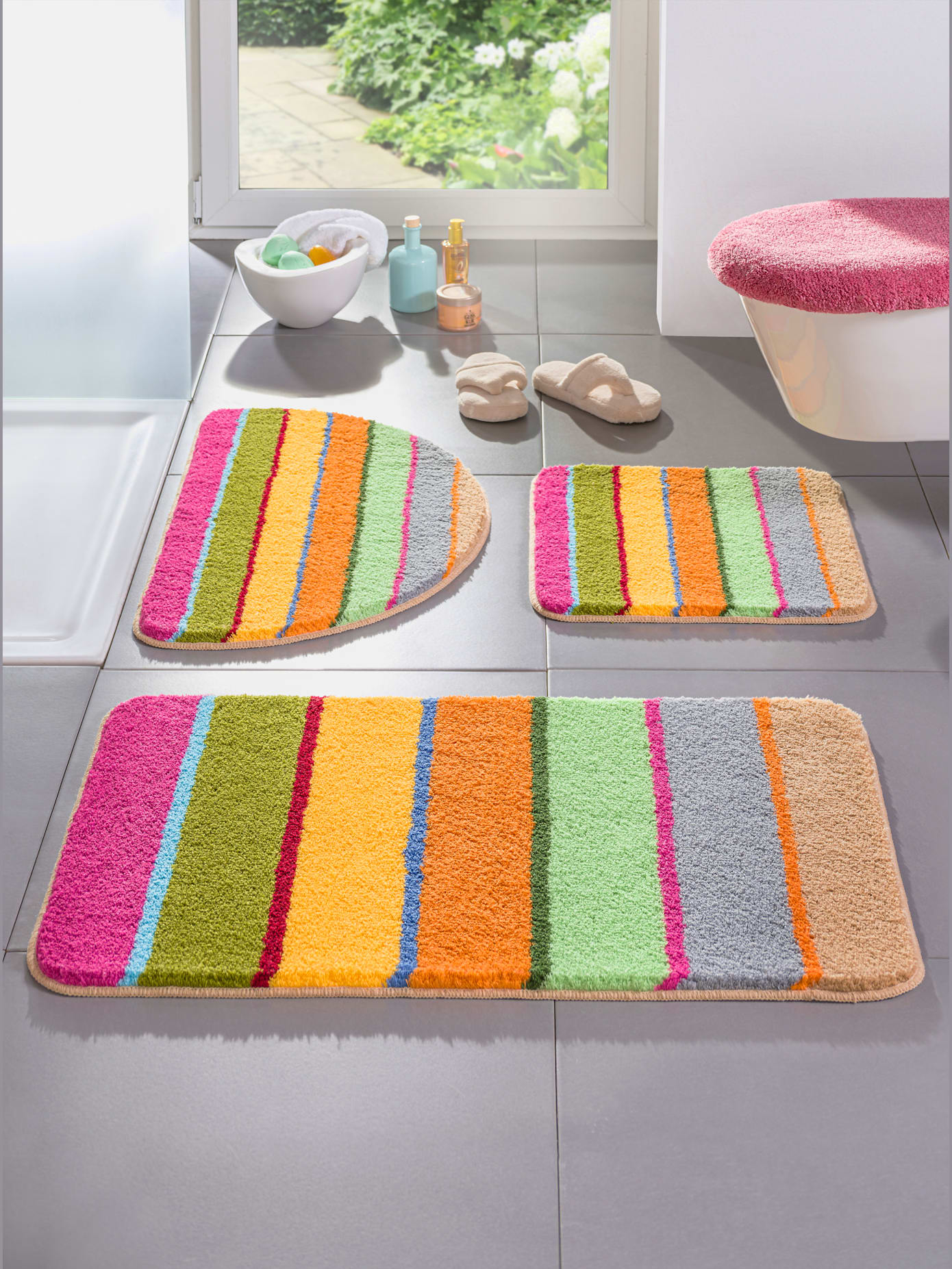 Tapis de bain acrylique facile d'entretien