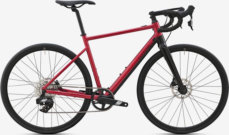 Elektrische racefiets voor dames e-edr af sram apex axs 1x12 rood