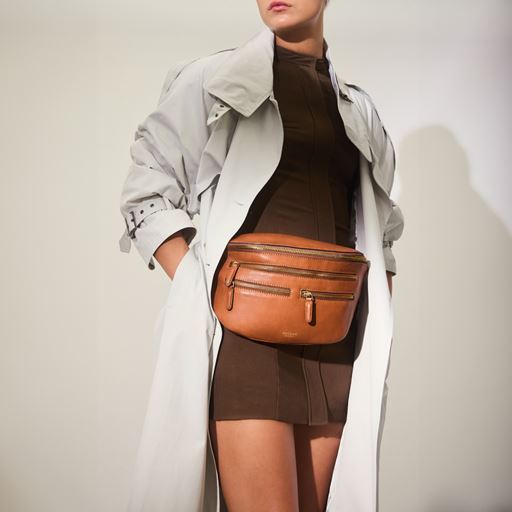 Belsac Odine Bæltetaske, Cognac