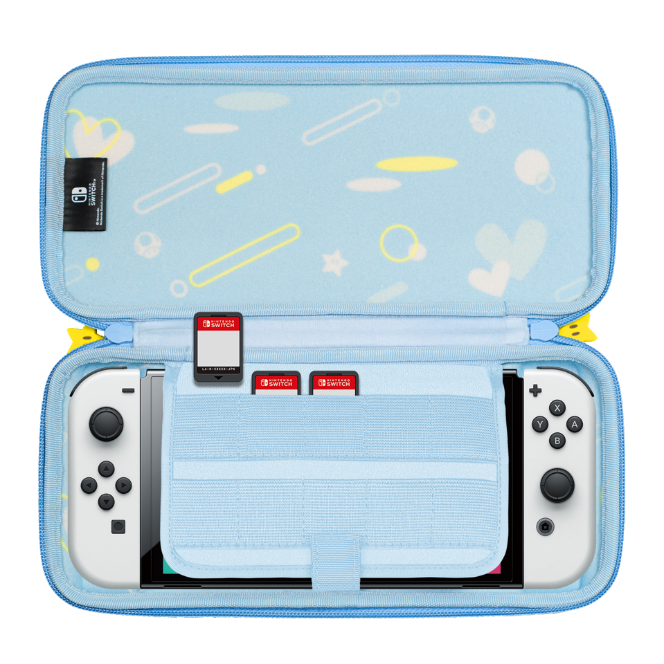 Hori Slim Tough Pouch (City Pop Peach) for Nintendo Switch™