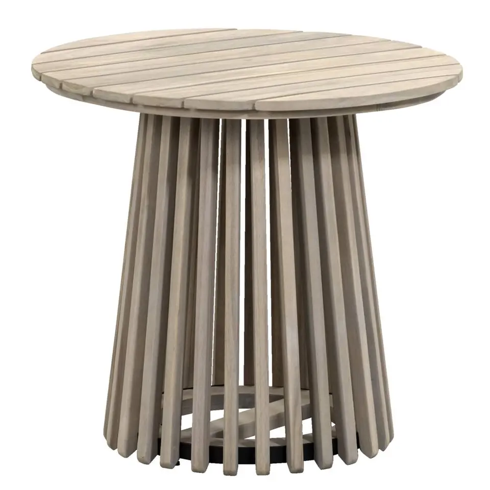Bijzettafel Saône - acacia - 45xØ50 cm