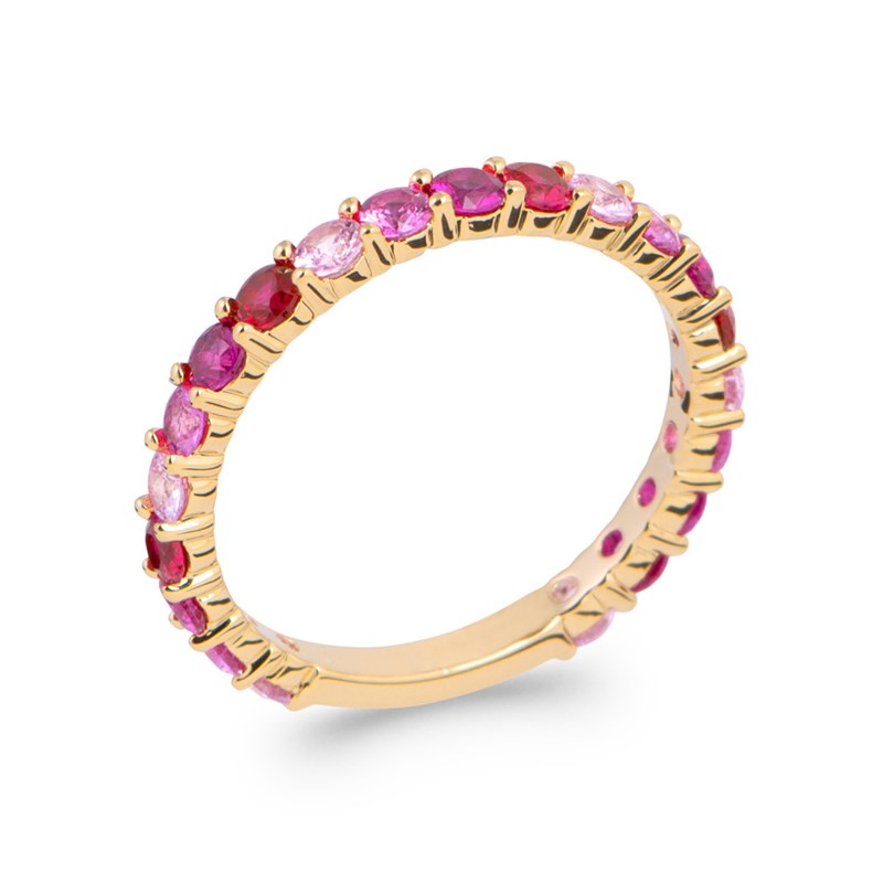 Bague Femme - Plaqué Or - Oxyde de zirconium