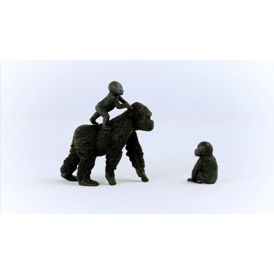 schleich® Flachland Gorilla Familie 42601