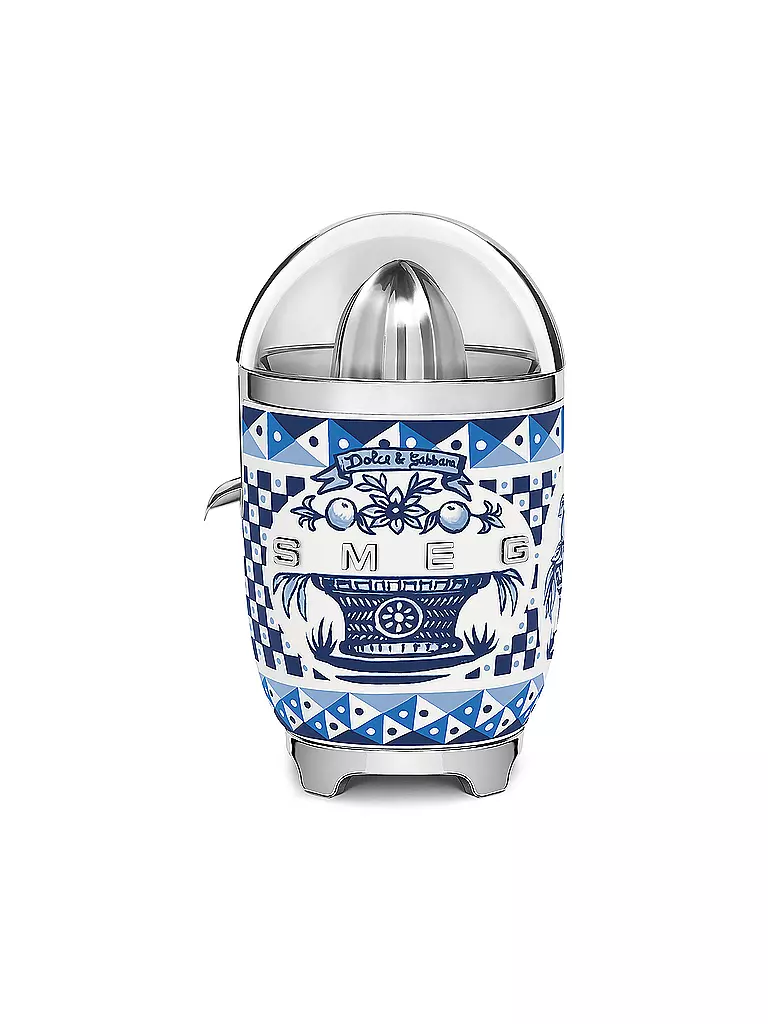 SMEG Zitruspresse 700Watt Dolce & Gabbana CJF01DGBEU Blu Mediterraeo blau