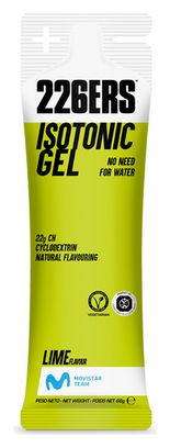 Gel isotonique 226ERS Isotonic Gel Citron Vert - 68g