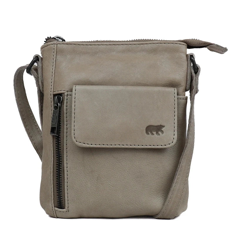Bear Design Schoudertas / Telefoontasje Davide Ice Grey