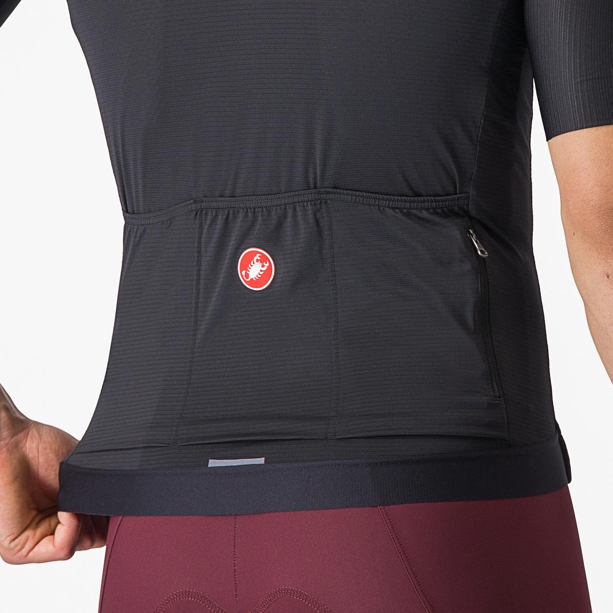 Castelli Espresso cykeltrøje sort/mørk grå herre