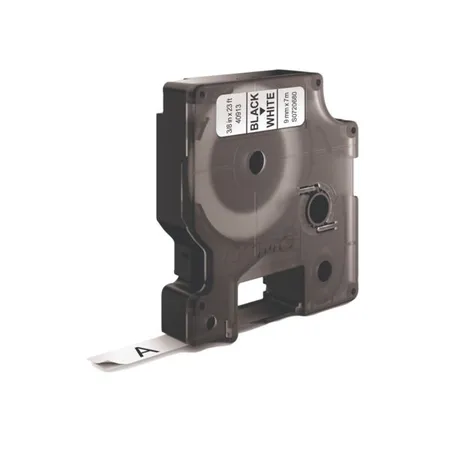 Dymo D1 Schriftband, schwarz auf weiß, 9 mm x 7 m