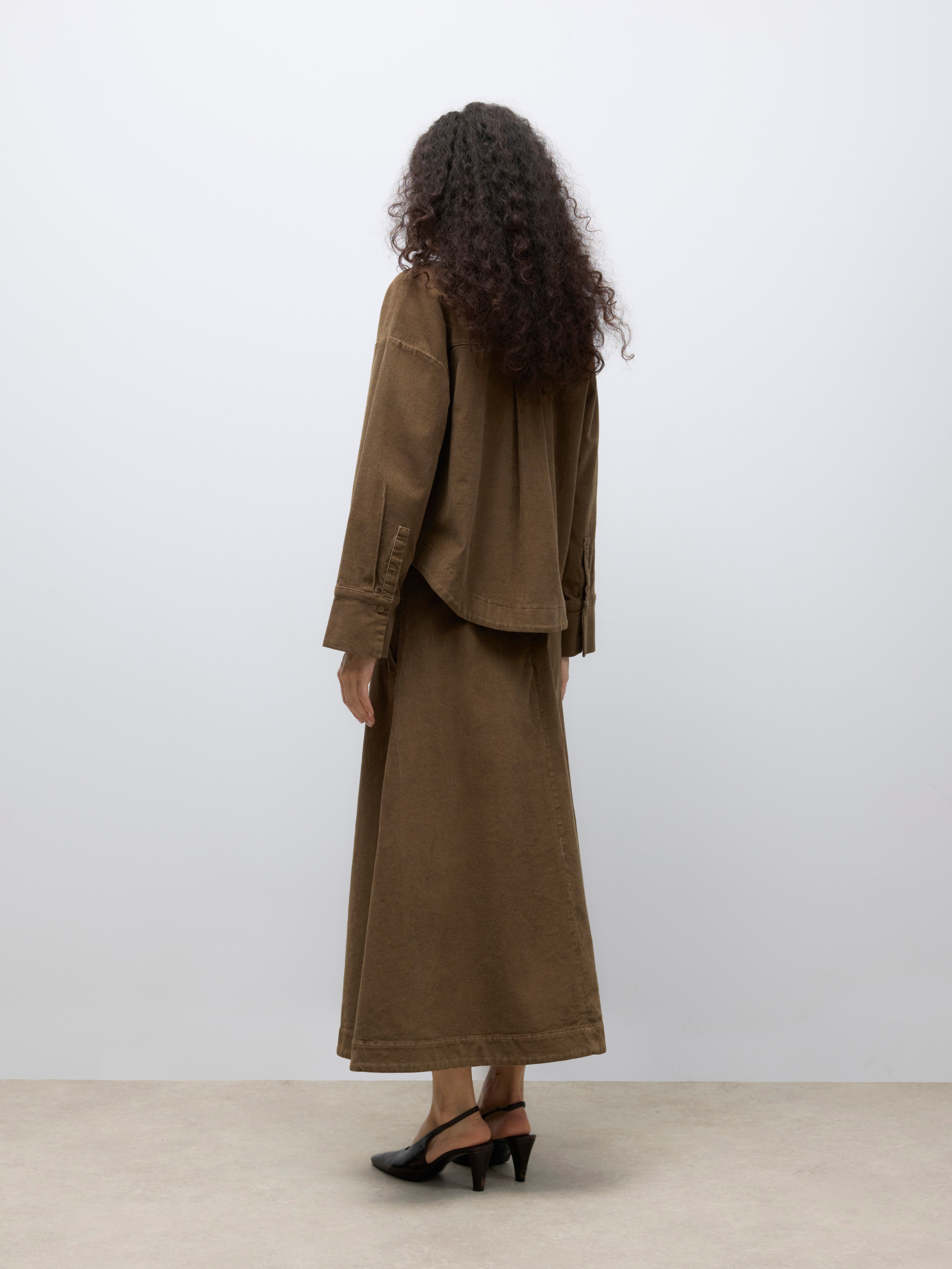 AWTALA High waist Lange rok