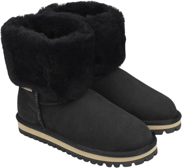 Lovelies GIBBO - HIGH SHEARLING BOOTS Black