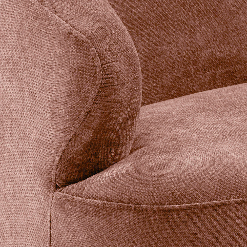 by fonQ Hug Draaibare Fauteuil - Chenille - Terra