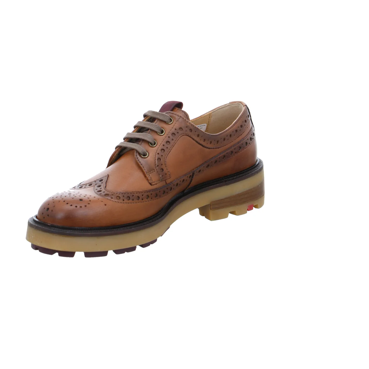 LLOYD Schnürschuh Cognac Leder
