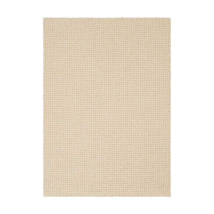 myfelt - Levi Filzkugelteppich, 140 x 200 cm, beige