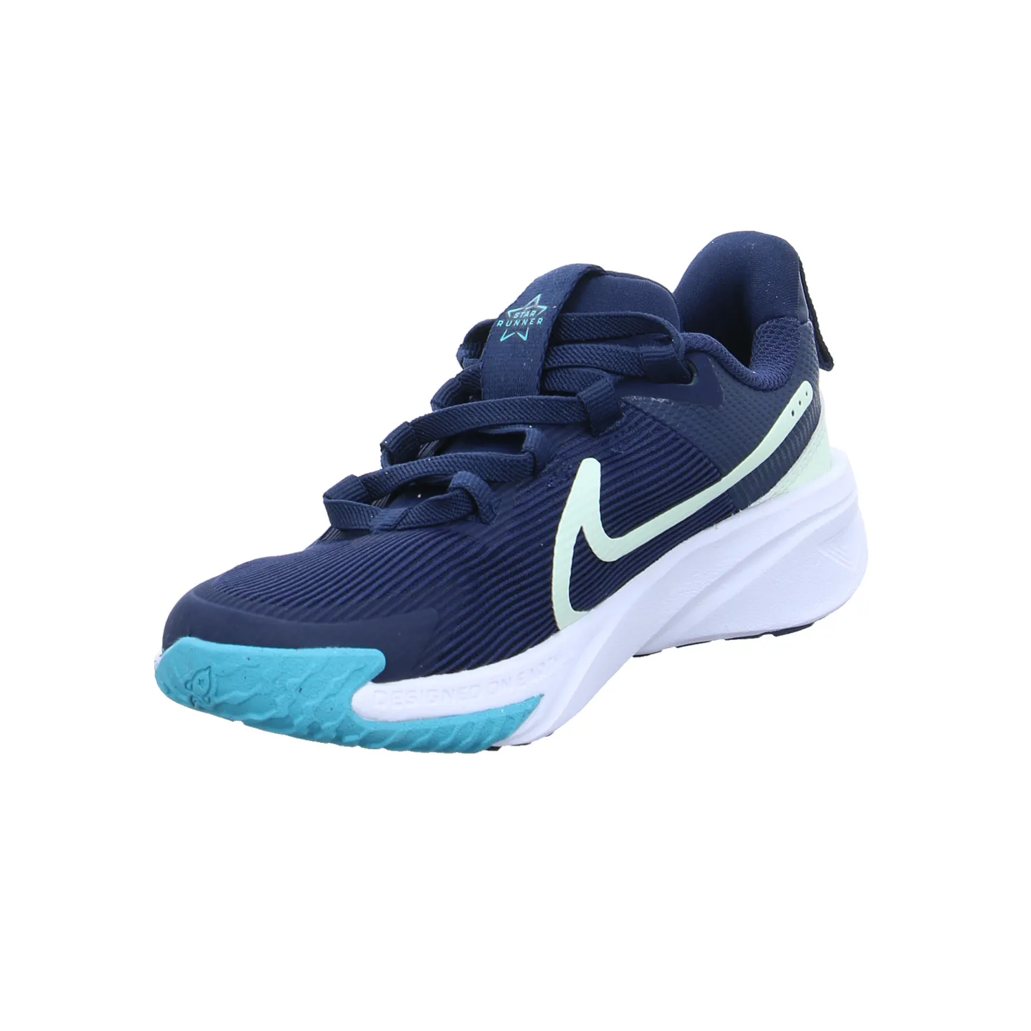 NIKE Kinder Sportschuh Blau Synthetik
