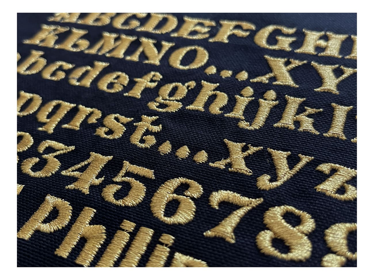 Broderie - Modèle M6 - Or - Meilleur du Chef