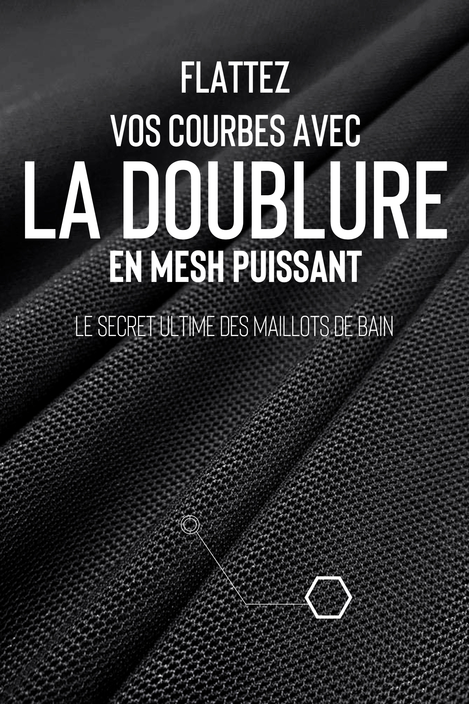 Maillot de bain une pièce ventre plat en denim