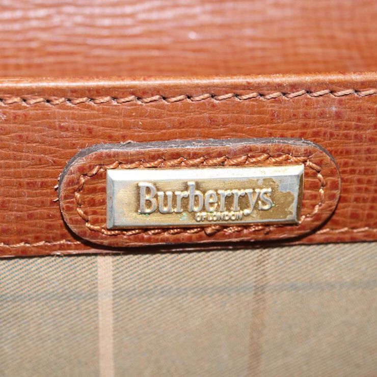 Burberry Vintage Burberry Clutch Brown