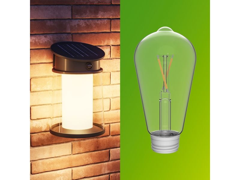 Philips Juda Wand Solar UE RD 2700K anthrazit Solar-Aussenwandleuchte mit Bewegungssensor