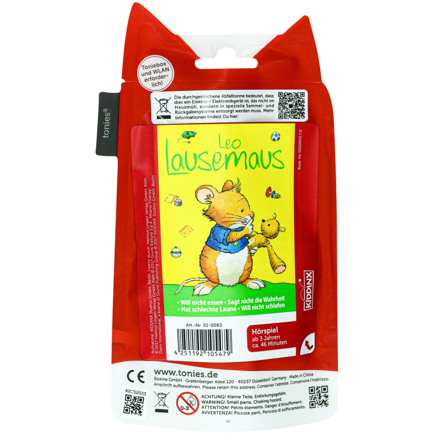 tonies Leo Lausemaus Das Original-Hörspiel 1 (Deutsch)