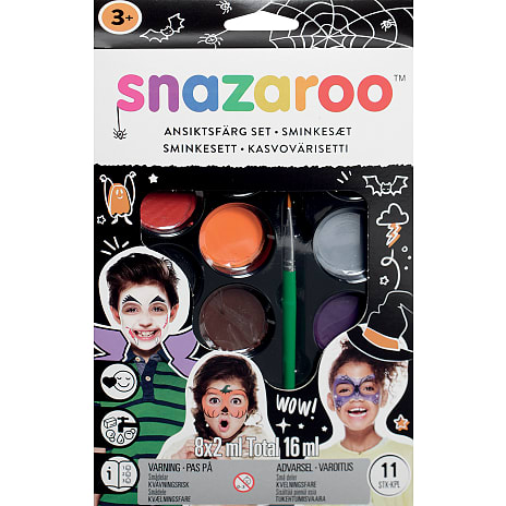 Halloween Snazaroo makeup sæt med 11 dele