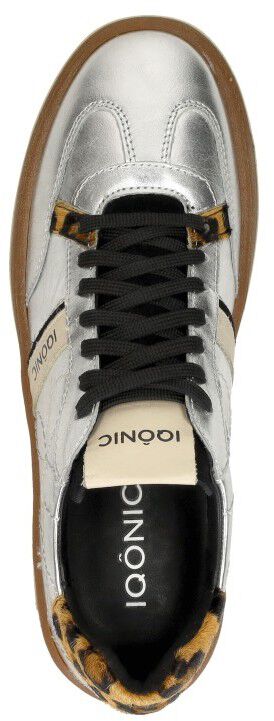 Iqonic Sneakers Laag zilver