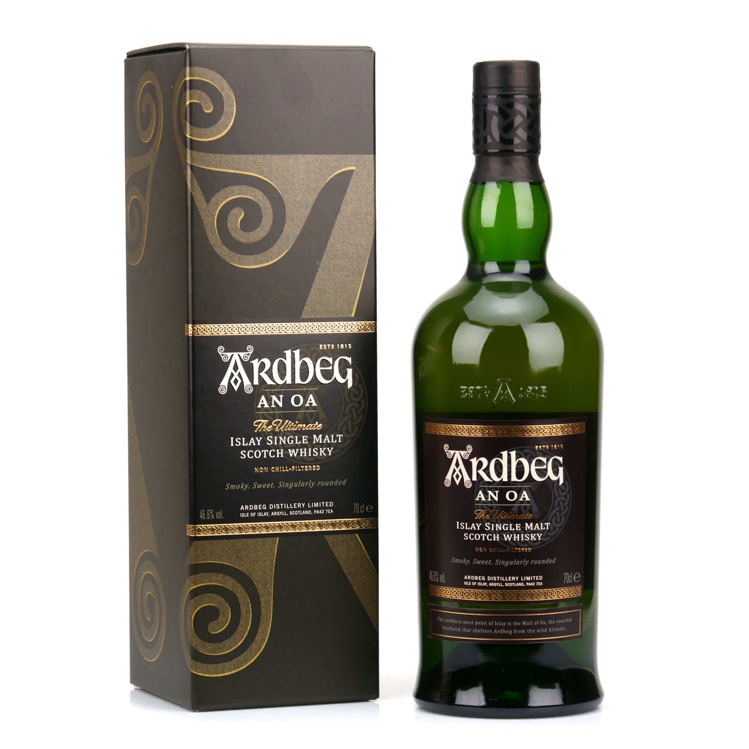Whisky Ardbeg An Oa - single malt 46.6%