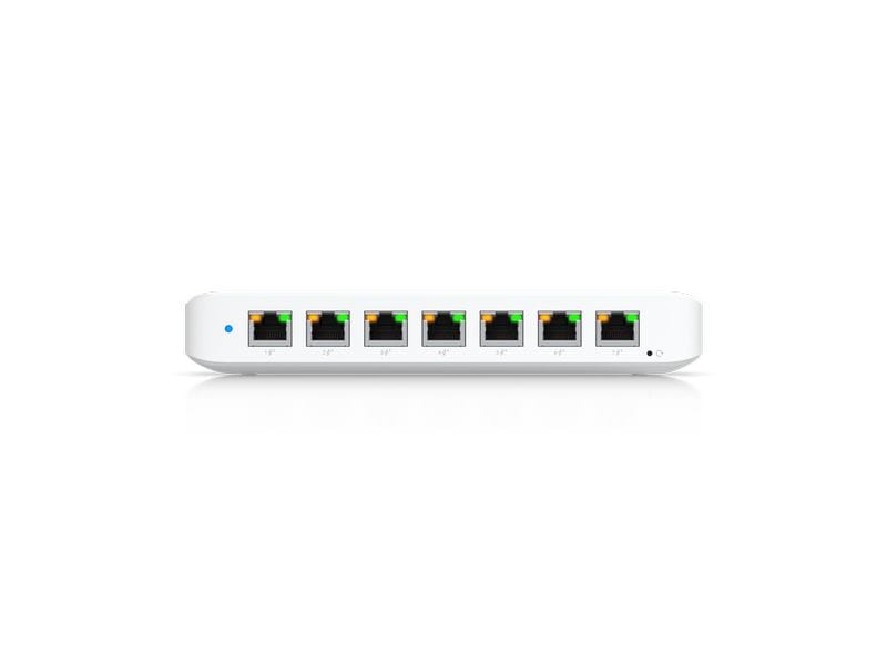 Ubiquiti PoE  Switch USW-ULTRA 7 Port Hochleistungsfähiger und vielseitiger 42W PoE-Switch