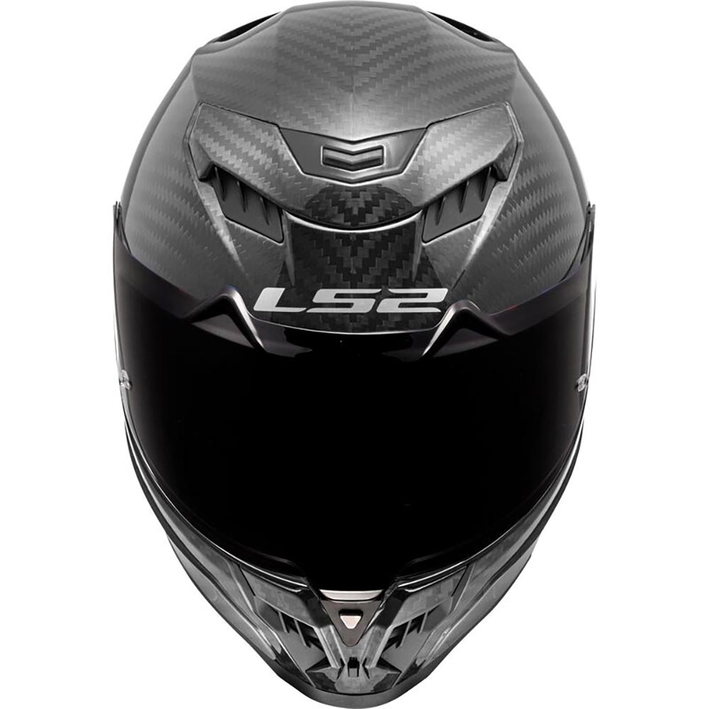 LS2 - Casque FF807 Dragon Carbon Carbone / Mat