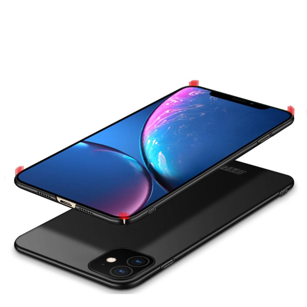 iPhone 11 Hülle Hardcase Super Slim - Schwarz (Matt)